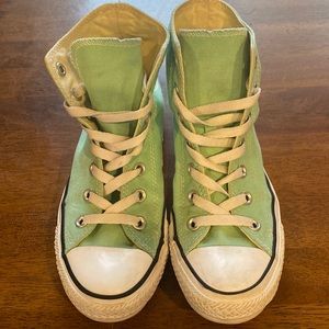 Mint Green Chuck Taylor Converse All Star sneakers